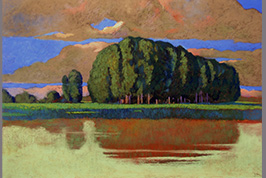 Pastel - Fleuve - Gérard Jan