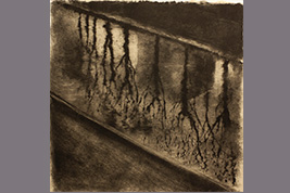 Monotype - Canal, reflets - Gérard Jan