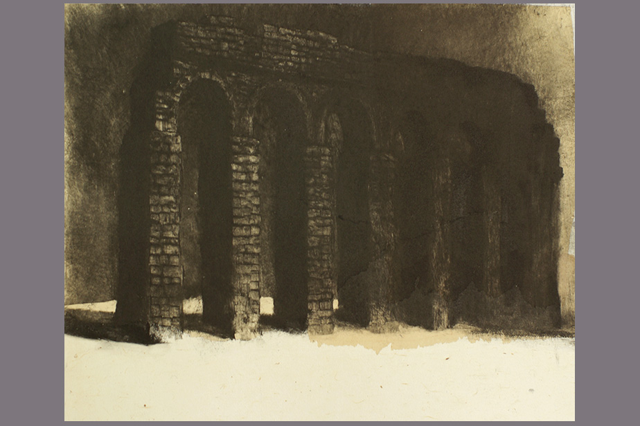 Monotype - Aqueduc - Gerard Jan