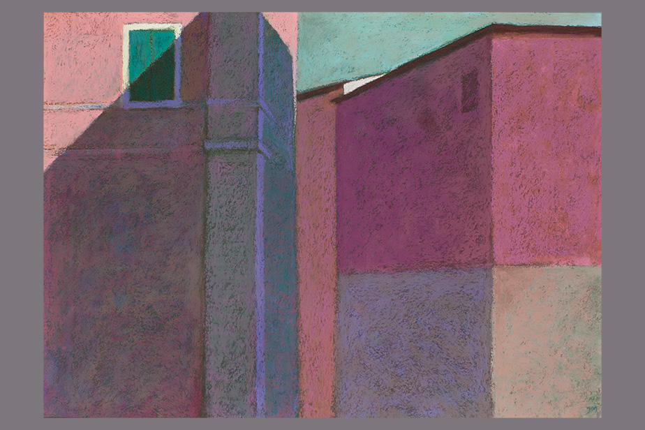 Pastel - Façade Sienne - Gerard Jan