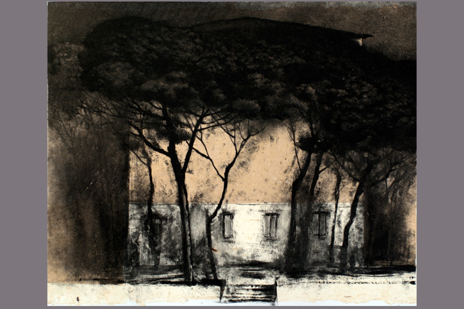 Monotype - Façade, pins - Gerard Jan