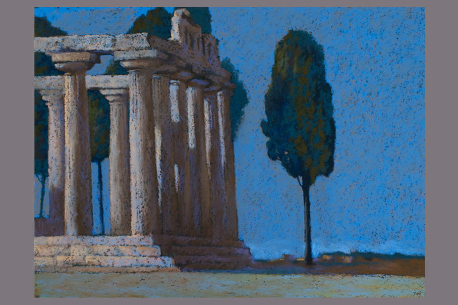 Pastel - Paestum - Gerard Jan