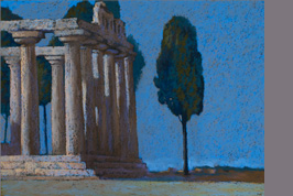 Pastel - Paestum - Gérard Jan