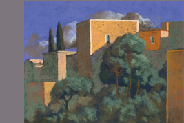 Pastel - Positano - Gérard Jan