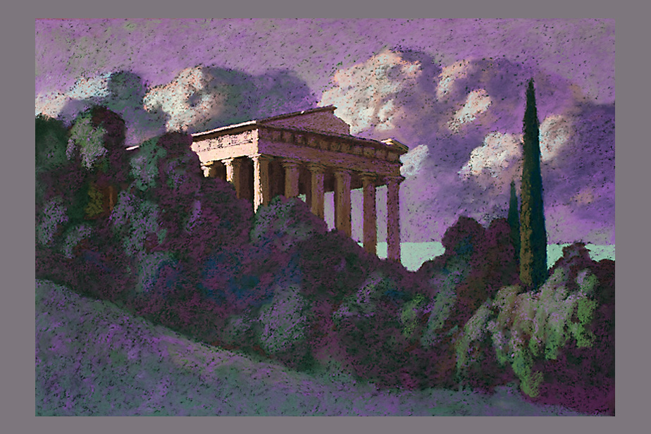 Pastel - L'Agora - Gerard Jan