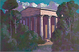 Pastel - Temple, Agora - Gérard Jan