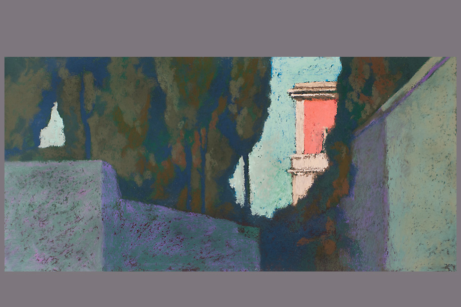 Pastel - Parc et Villa, Naples - Gerard Jan