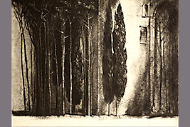 Monotype - Part d'ombre - Gérard Jan