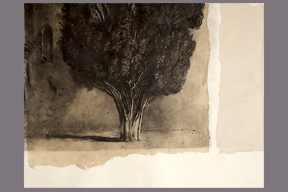 Monotype - Arbre - Gerard Jan