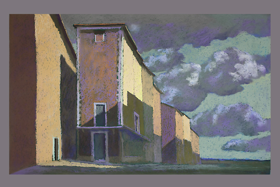 Pastel - Façade en Provence - Gerard Jan