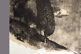 Monotype - Grand cyprés, Lac Majeur - Gérard Jan