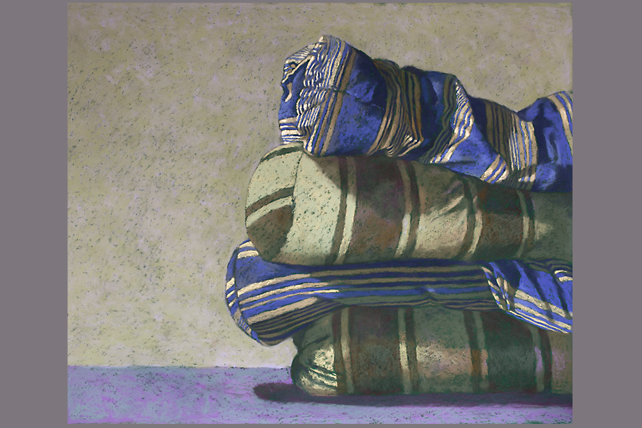 Pastel - Traversins empilés - Gerard Jan