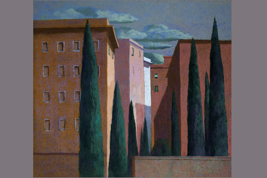 Pastel - Rome, l'Aventino - Gerard Jan