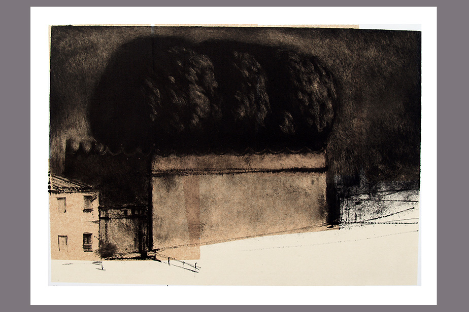 Monotype - Terrasse - Gerard Jan