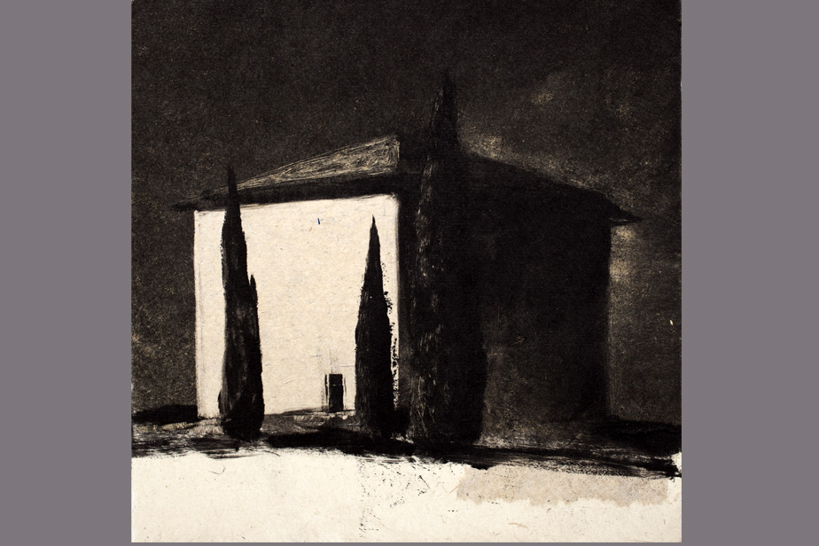 Monotype - Maison aux cyprès - Gerard Jan