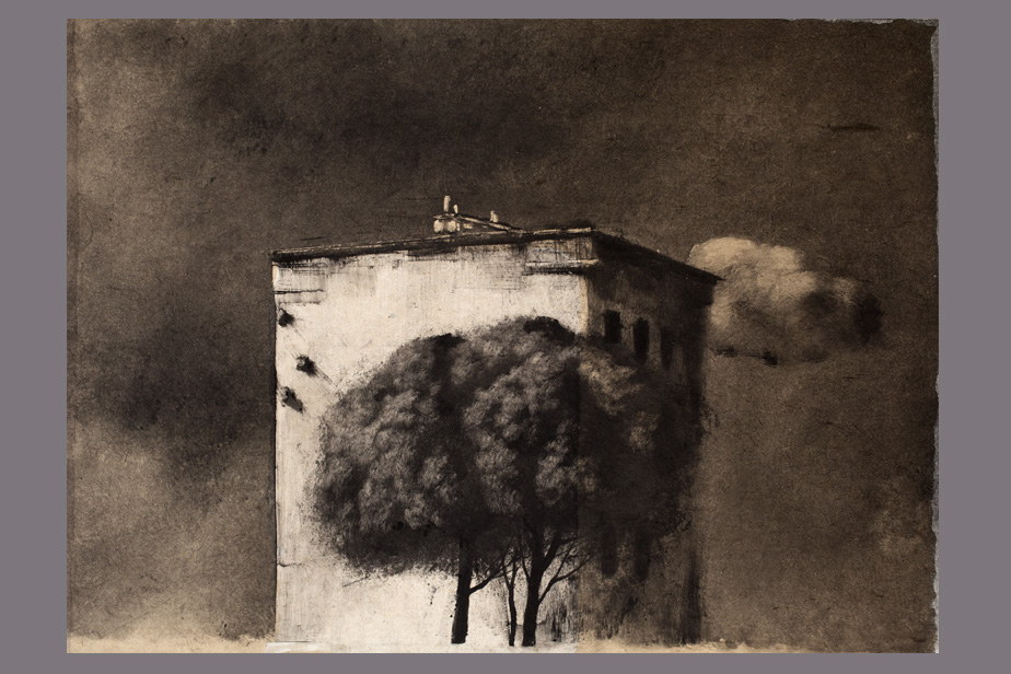 Monotype - Immeuble à Ostuni - Gerard Jan