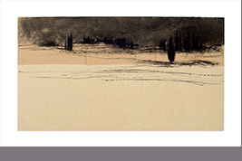 Monotype - Paysage italien - Gérard Jan