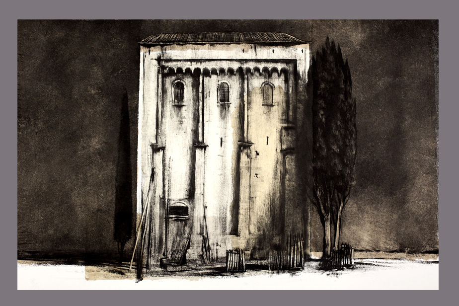 Monotype - Façade vétuste - Gerard Jan