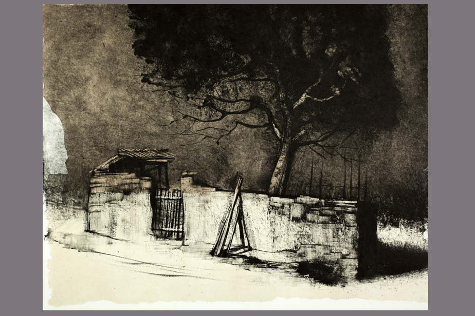 Monotype - Jardin clos - Gerard Jan