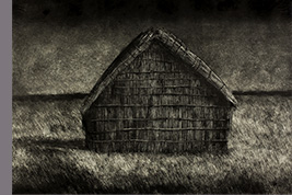 Monotype - Cabane - Gérard Jan