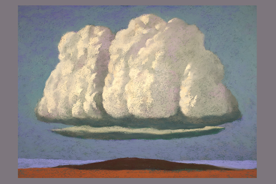 Pastel - Grand nuage - Gérard Jan