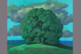 Pastel - Grand arbre - Gérard Jan