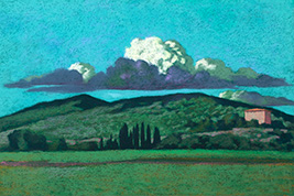 Pastel - Nuage sur beaufort - Gérard Jan