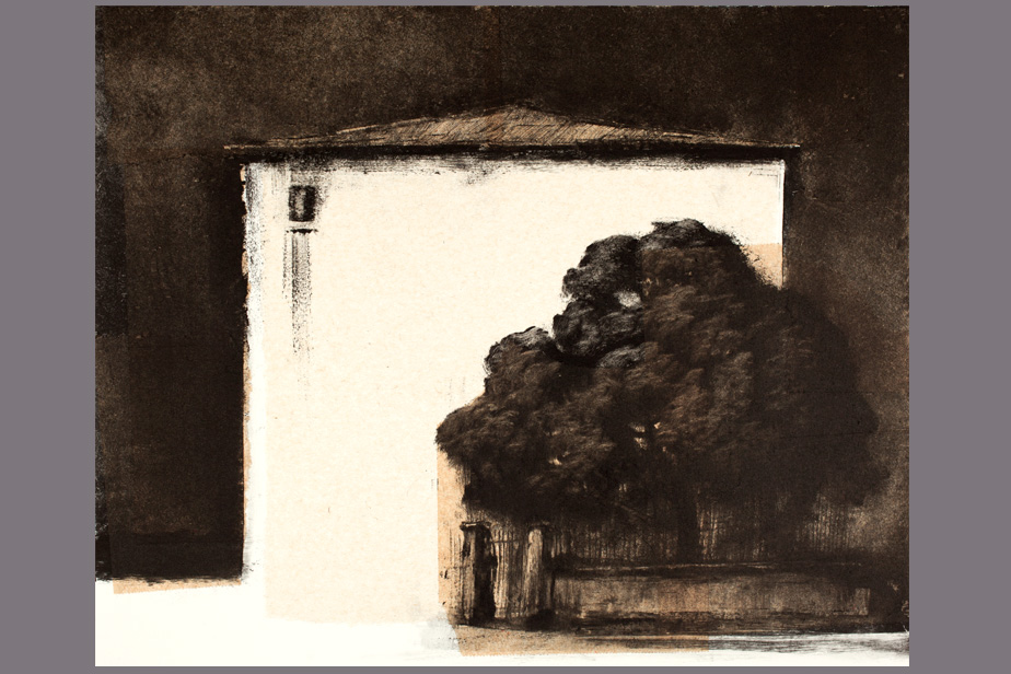 Monotype - Petit portail et façade - Gerard Jan