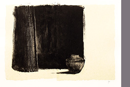 Monotype - Natte, pot - Gérard Jan